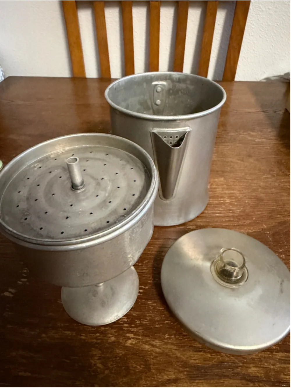 Mirro vintage aluminum